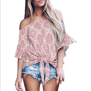 Women’s off shoulder top!